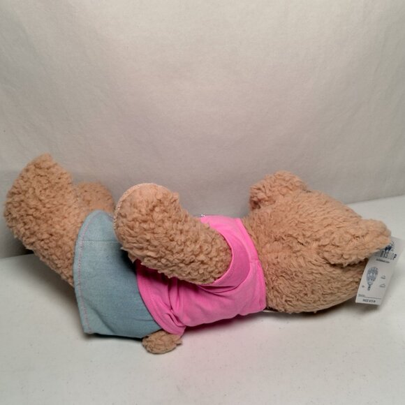 Build A Bear Workshop Bear Girl Scouts Trefoil T Shirt Denim Jean Skirt Set - Picture 5 of 16